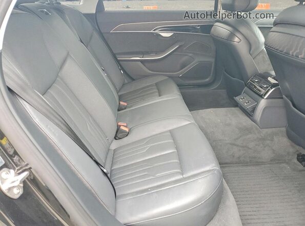 WAU8DAF8XKN003436 2019 AUDI OTHER Black უკანა სავარძლების ხედი