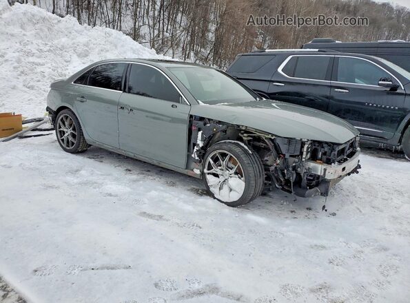 WAUA4AF43MA087236 2021 AUDI S4 Серый Передняя правая четверть