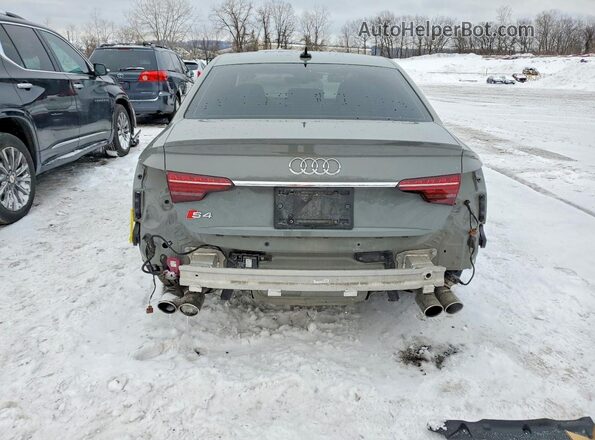 WAUA4AF43MA087236 2021 AUDI S4 Серый Вид сзади