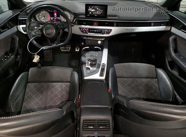 WAUA4AF46KA005481 2019 AUDI S4 Black Vista del salpicadero