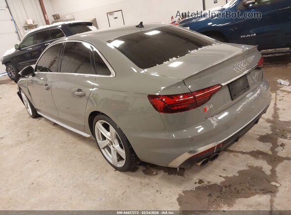 WAUA4AF47NA019412 2022 AUDI S4 Gray 