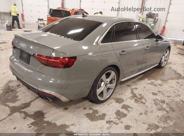 WAUA4AF47NA019412 2022 AUDI S4 Gray 