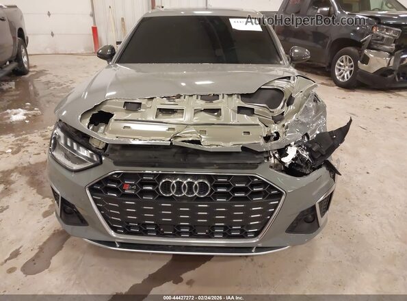 WAUA4AF47NA019412 2022 AUDI S4 Gray 