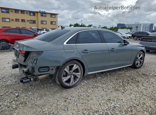 WAUA4AF49NA033957 2022 AUDI S4 Gray Tył prawy