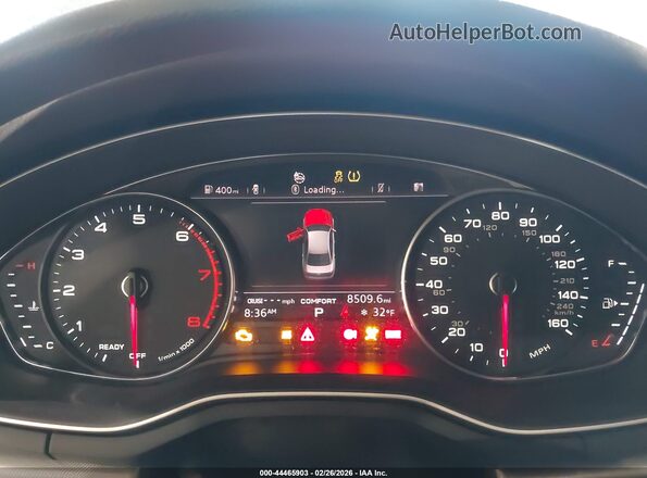 WAUANAF43HN008028 2017 AUDI OTHER Gray Rear seats view
