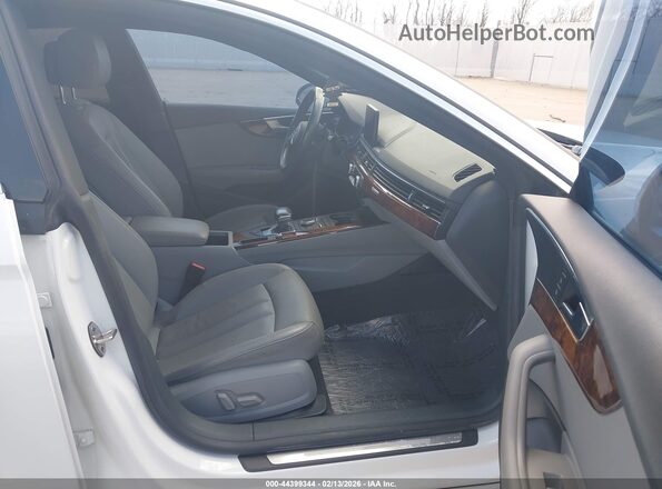 WAUANCF5XKA064163 2019 AUDI OTHER White Widok wnętrza z przodu