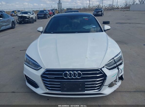 WAUANCF5XKA064163 2019 AUDI OTHER White Widok zestawu wskaźników