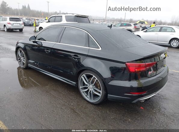 WAUB1GFF0H1014641 2017 AUDI S3 Черный Задняя левая четверть