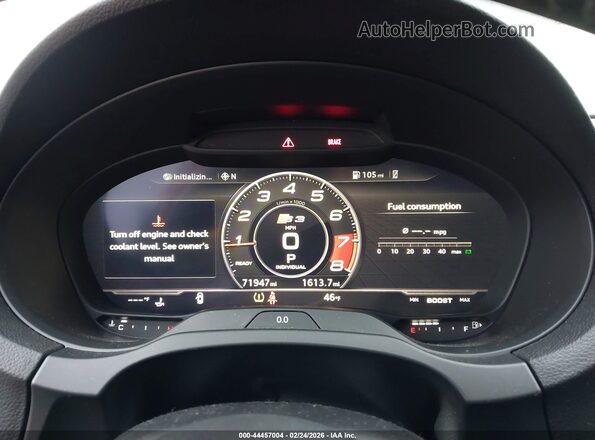 WAUB1GFF0H1014641 2017 AUDI S3 Черный Вид задних сидений