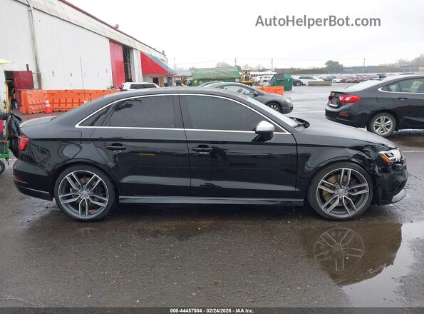 WAUB1GFF0H1014641 2017 AUDI S3 Черный Вид задней части салона