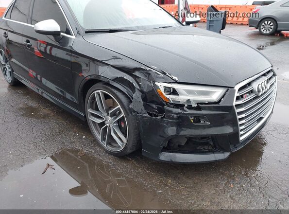 WAUB1GFF0H1014641 2017 AUDI S3 Черный Вид спереди