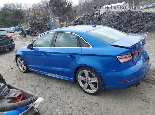 WAUB1GFF0H1054671 2017 AUDI S3 Синий Задняя левая четверть