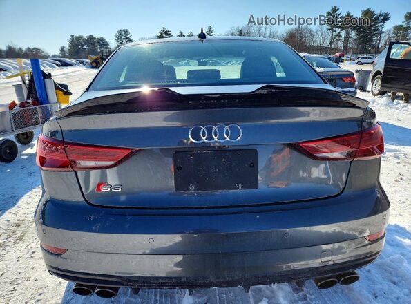 WAUB1GFF0J1048312 2018 AUDI S3 Gray Widok z tyłu