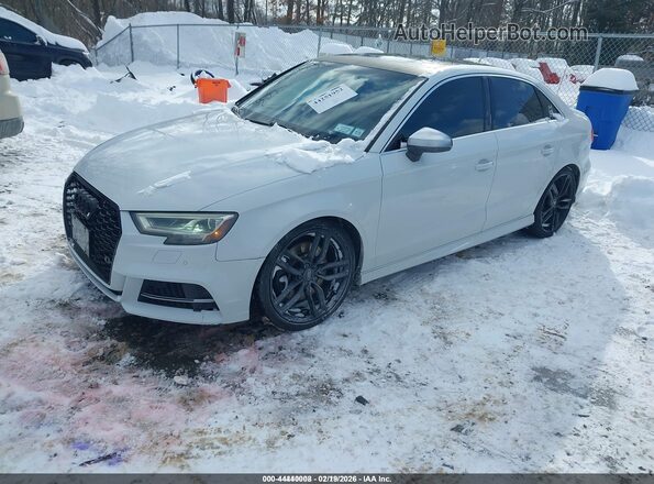 WAUB1GFF1H1025258 2017 AUDI S3 White Front left
