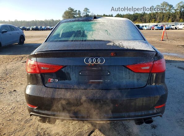 WAUB1GFF4G1052162 2016 AUDI S3 Black Rear view