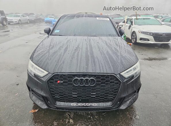 WAUB1GFF4H1070596 2017 AUDI S3 Black Front view