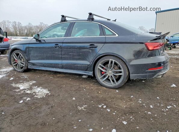 WAUB1GFF6H1022453 2017 AUDI S3 Black Tył lewy