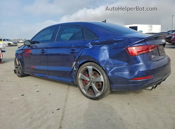 WAUB1GFF6KA100141 2019 AUDI S3 Blue უკანა მარცხენა