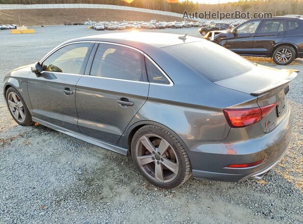 WAUB1GFF7H1063786 2017 AUDI S3 Charcoal უკანა მარცხენა