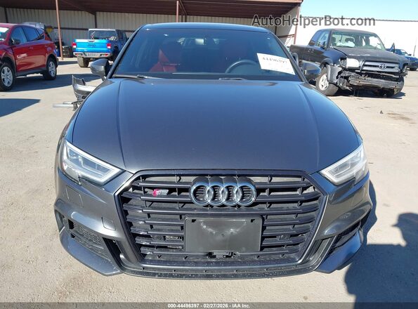 WAUB1GFF8KA122089 2019 AUDI S3 Gray უკანა სალონის ხედი