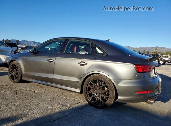 WAUB1GFFXKA076104 2019 AUDI S3 Gray Հետևի ձախ