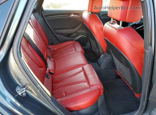 WAUB1GFFXKA076104 2019 AUDI S3 Gray Հետևի նստատեղերի տեսք