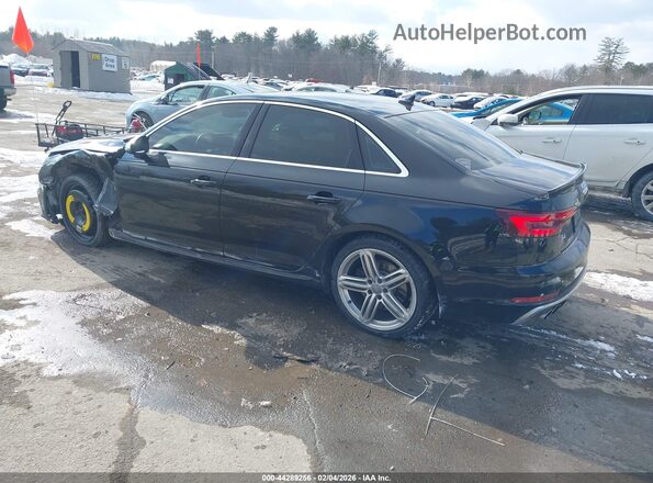 WAUB4AF41KA029336 2019 AUDI S4 Black Trasero izquierdo