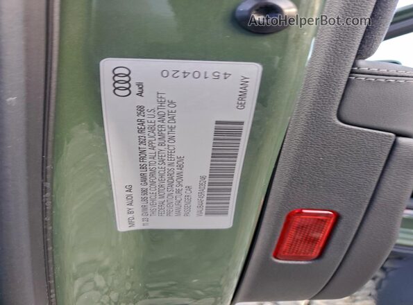 WAUB4AF45RA035246 2024 AUDI S4 Green 
