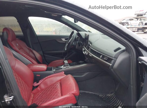 WAUB4AF49MA024050 2021 AUDI S4 Черный Вид салона спереди