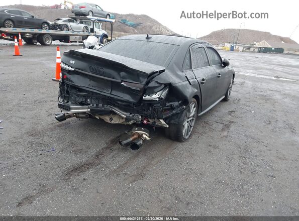 WAUB4AF49MA024050 2021 AUDI S4 Черный Задняя правая четверть