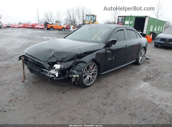 WAUB4AF49MA024050 2021 AUDI S4 Черный Передняя левая четверть