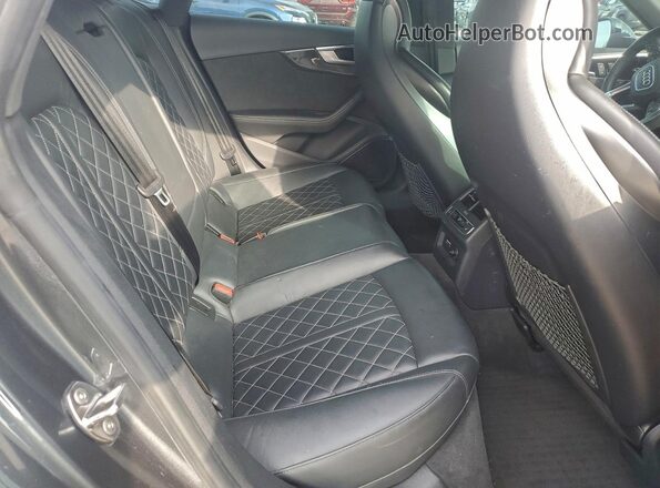WAUB4CF55MA020873 2021 AUDI S5 Gray უკანა სავარძლების ხედი