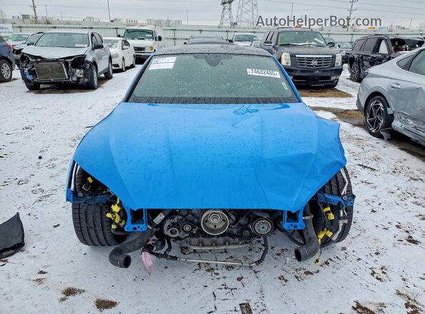 WAUB4CF56MA062968 2021 AUDI S5 Blue Вид спереду