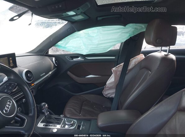 WAUB8GFFXJ1021291 2018 AUDI OTHER Black წინა სალონის ხედი
