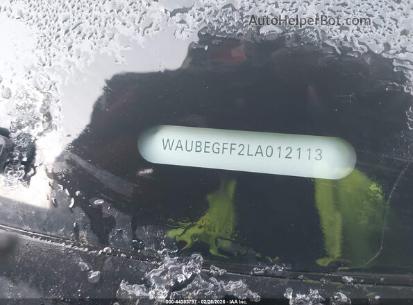 WAUBEGFF2LA012113 2020 AUDI OTHER Gray 