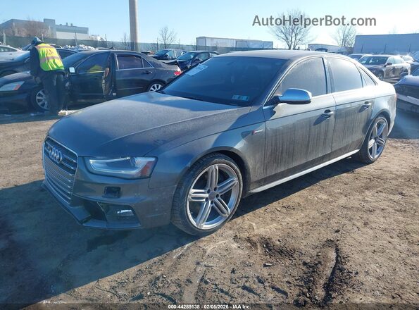 WAUBGAFL6GA011369 2016 AUDI S4 Gray Front left