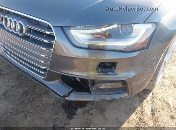 WAUBGAFL6GA011369 2016 AUDI S4 Gray Front view