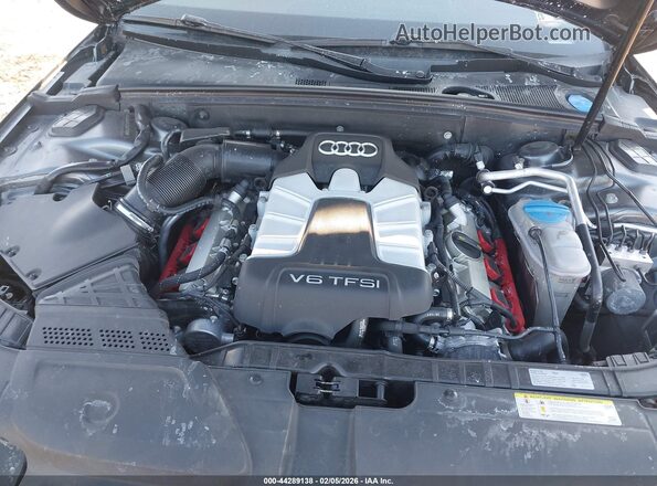 WAUBGAFL6GA011369 2016 AUDI S4 Gray Rear view