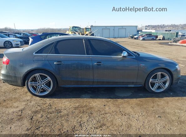WAUBGAFL6GA011369 2016 AUDI S4 Gray Rear interior view