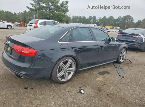 WAUBGAFL9GA009292 2016 AUDI S4 Black Задня права чверть