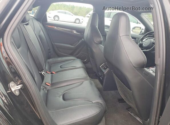 WAUBGAFL9GA009292 2016 AUDI S4 Black Вид задніх сидінь