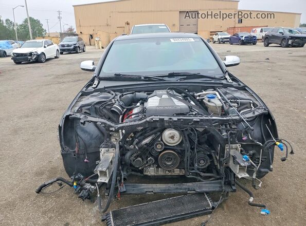 WAUBGAFL9GA009292 2016 AUDI S4 Black Вид спереду