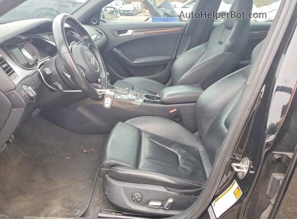 WAUBGAFL9GA009292 2016 AUDI S4 Black Вид салону спереду