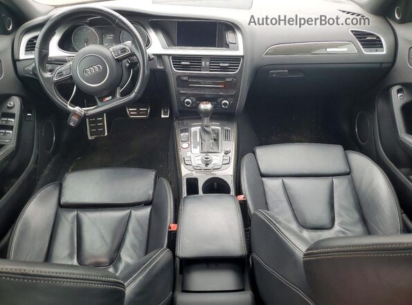 WAUBGAFL9GA009292 2016 AUDI S4 Black Вид панелі приладів