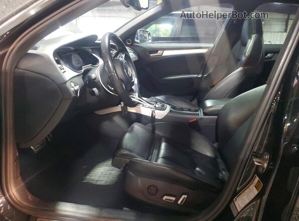 WAUBGAFLXGA010581 2016 AUDI S4 Black Սալոնի դիմացի տեսք