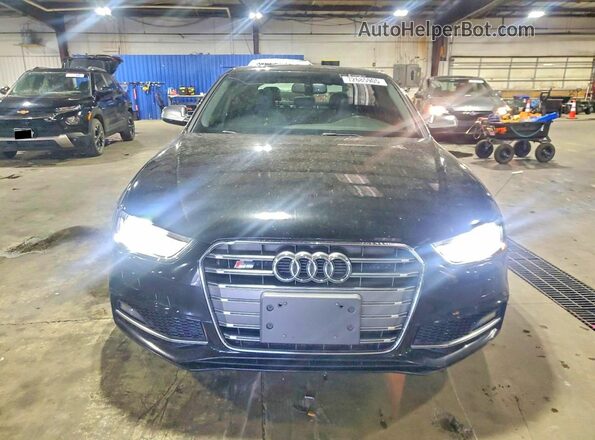 WAUBGAFLXGA010581 2016 AUDI S4 Black Դիմացի տեսք