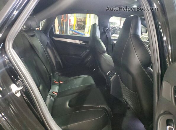 WAUBGAFLXGA010581 2016 AUDI S4 Black Հետևի նստատեղերի տեսք