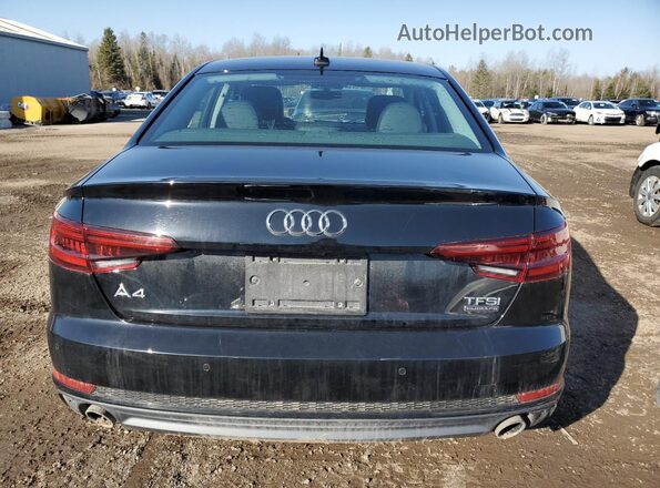 WAUBNAF44JA183552 2018 AUDI OTHER Black უკანა ხედი