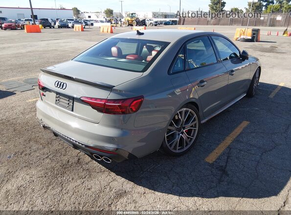 WAUC4AF41NA034612 2022 AUDI S4 Gray Rear right