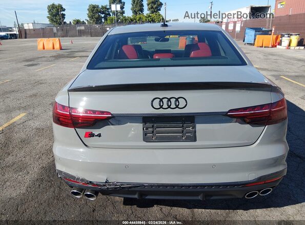 WAUC4AF41NA034612 2022 AUDI S4 Gray 